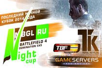 BF4 MBGL NightCup Domination 5x5 Winter 2014